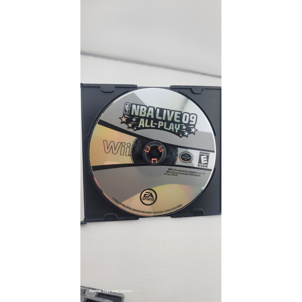 NBA Live 09: All-Play‎ (Nintendo Wii, 2008) Disc Only Tested and Working Great